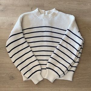 Alex Mill cotton reversible sweater